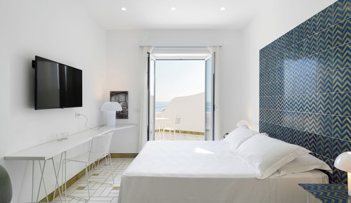 Habitación superior, vistas al mar