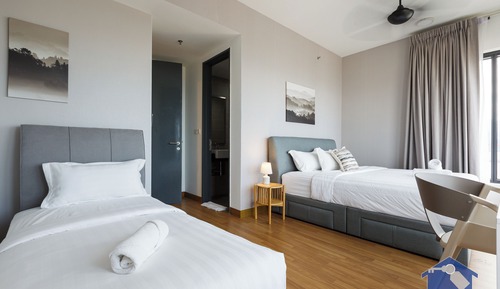 Apartamento Deluxe, 2 habitaciones, vistas al mar