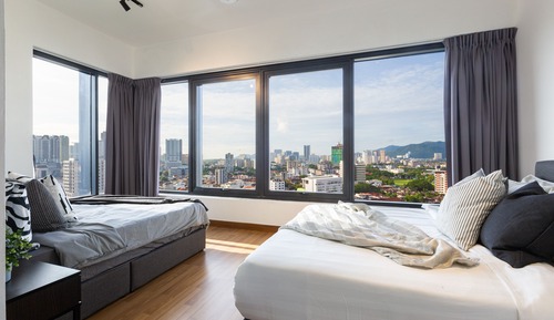 Apartamento Signature, 2 habitaciones, vistas a la ciudad