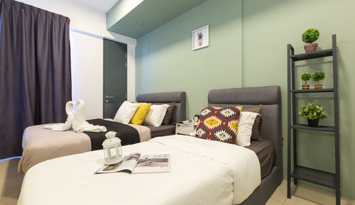Suite de lujo, 2 habitaciones, vistas a la ciudad