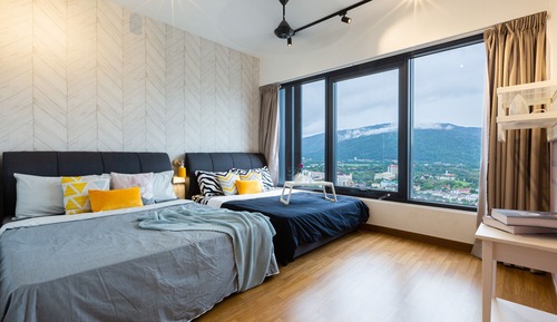 Apartamento superior, 2 habitaciones, vistas al mar