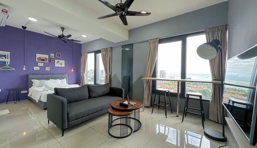 Suite estudio Confort, vistas al mar