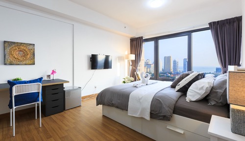 Suite estudio estándar, vistas al mar