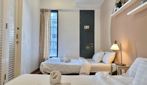 Apartamento familiar, 2 habitaciones, vistas a la ciudad