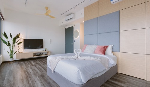 Suite estudio romántica, vistas al mar
