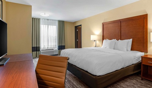 Habitación, 1 cama de matrimonio grande con sofá cama, accesible para personas con discapacidad