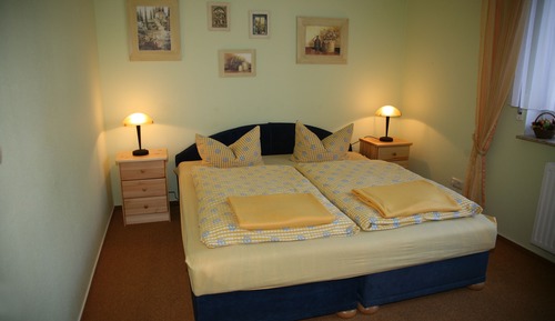 Habitación con 1 cama doble o 2 individuales