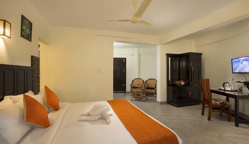 Villa Premium, 1 cama de matrimonio grande, vistas al jardín