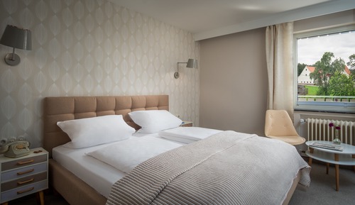 Habitación doble, balcón