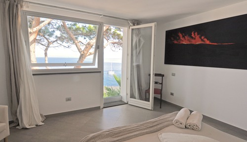 Apartamento de lujo, 2 habitaciones, vistas al mar (Scirocco)