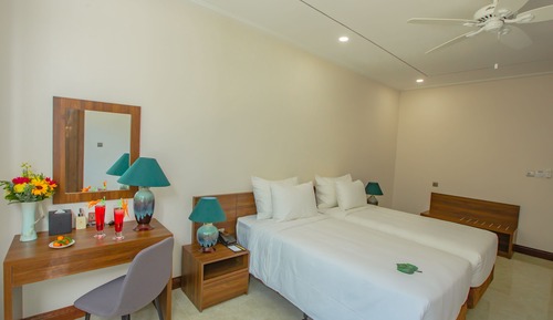 Habitación Deluxe doble, 1 habitación, vistas al jardín