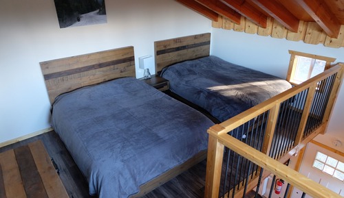 Apartamento Deluxe, 2 camas de matrimonio, no fumadores, vistas al lago