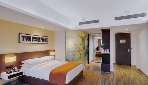 Suite ejecutiva, 1 cama de matrimonio, no fumadores, vistas a la ciudad