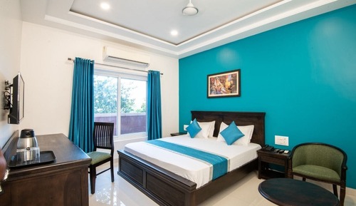Habitación Deluxe doble, 1 cama de matrimonio grande, fumadores
