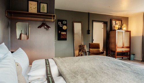 Suite Deluxe, 1 cama de matrimonio, sauna, vistas a la montaña