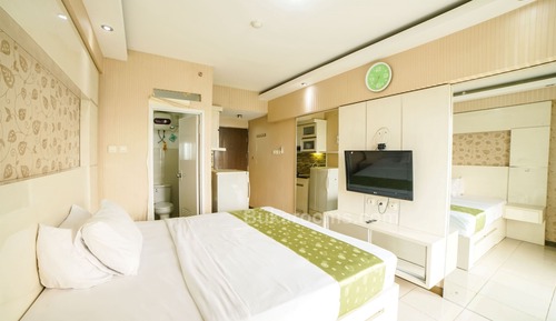 Estudio de lujo, 1 cama de matrimonio, vistas a la montaña