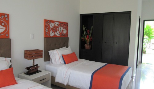 Habitación Deluxe doble, 1 habitación, no fumadores, vistas al jardín