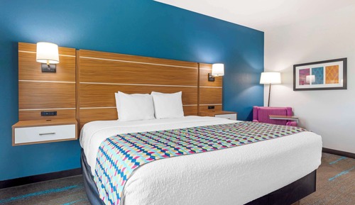 Habitación estándar, 1 cama de matrimonio grande, no fumadores, frigorífico y microondas