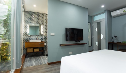 Habitación Premium doble, 1 cama de matrimonio grande, acceso a la piscina, vistas a la piscina