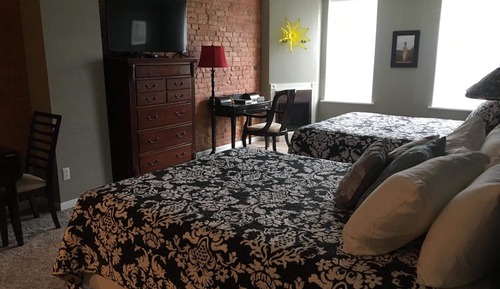 Habitación clásica, 2 camas de matrimonio, no fumadores