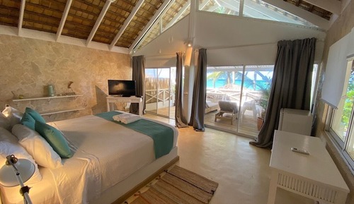 Loft familiar, varias camas, vistas a la playa