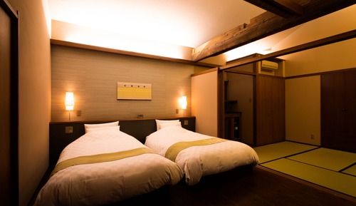 Habitación, vistas al jardín (Japanese Western Style, for 4 Guests)
