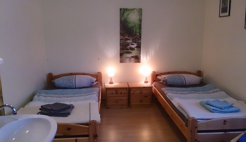 Habitación doble, vistas al jardín