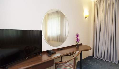 Habitación estándar con 1 cama doble o 2 individuales, accesible para personas con discapacidad