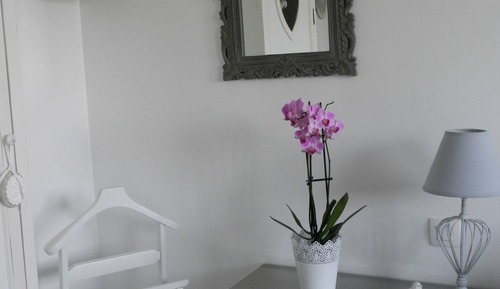 Habitación doble, planta baja (Gris)