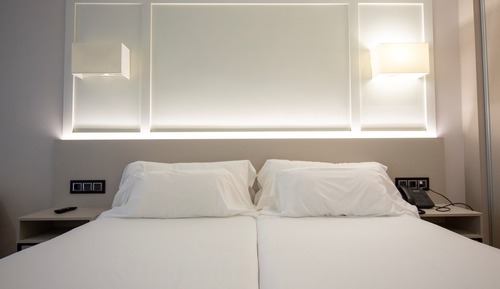 Habitación con 1 cama doble o 2 individuales
