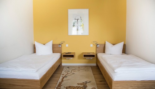 Habitación con 2 camas individuales