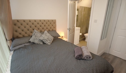 Habitación doble, 1 cama doble, baño privado
