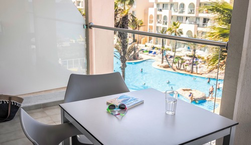 Apartmento, 1 dormitorio vista a la piscina (2 Adultos + 1 Niño)