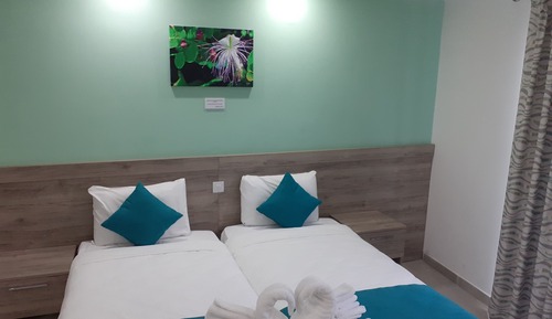 Habitación Deluxe, 2 camas individuales, no fumadores, vistas a la ciudad