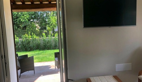 Habitación doble, vistas al jardín