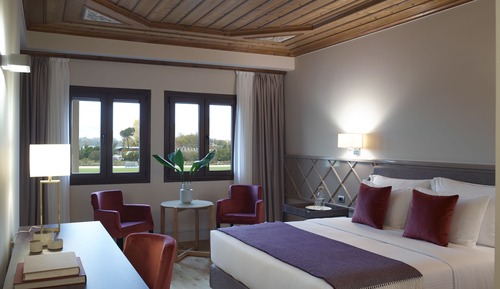 Suite, balcón, vistas al lago