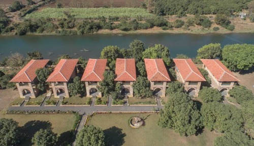 Casa de campo de lujo, 1 cama doble, vistas al río