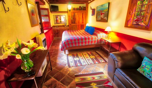 Habitación Premium doble, 1 cama de matrimonio grande, no fumadores, vistas al patio (Angel)