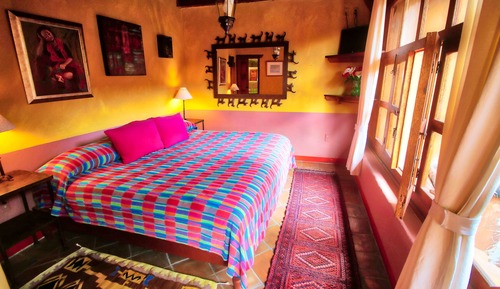 Suite Premium, varias camas, no fumadores, vistas al patio (Terraza)