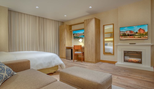 Habitación, 1 cama de matrimonio con sofá cama, accesible para personas con discapacidad