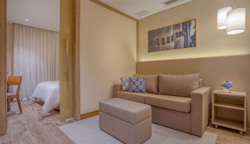 Habitación superior, 1 cama de matrimonio con sofá cama, no fumadores