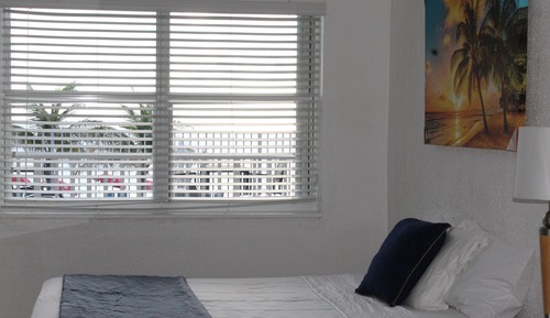 Habitación Deluxe, 2 camas de matrimonio, cocina básica, vistas al mar
