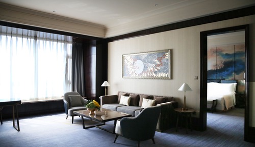 Habitación, vistas al mar