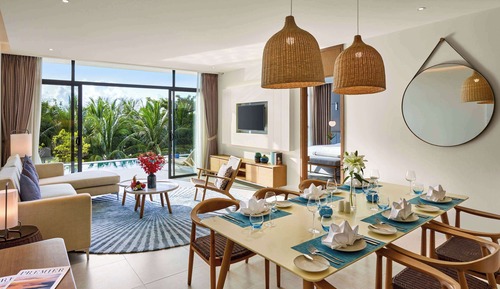 Apartamento, 2 habitaciones, piscina privada