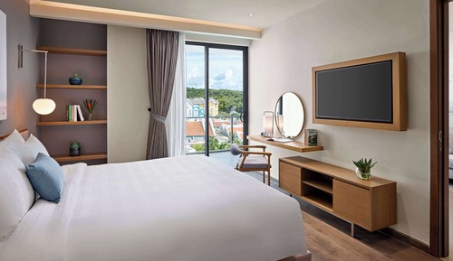 Suite superior, balcón (1 King Bed)