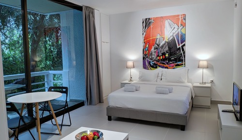 Apartamento básico, balcón (A3)