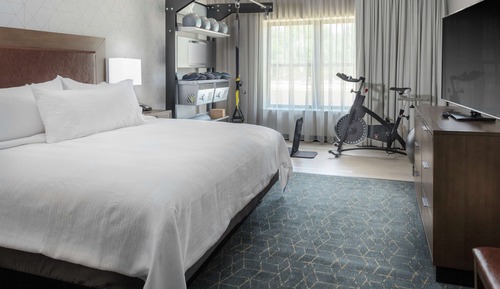 Suite, 1 cama de matrimonio grande (2 Rooms, Hearing, Fitness)