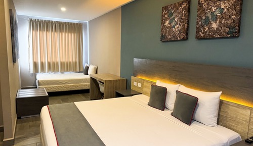Habitación cuádruple Deluxe
