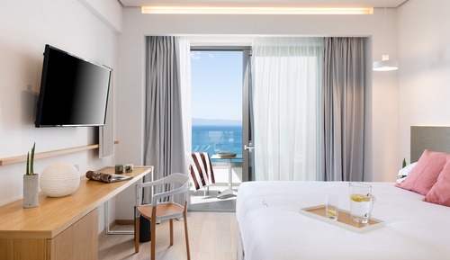 Habitación doble superior, balcón, vistas al mar