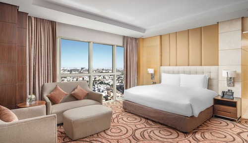 Habitación Deluxe, 1 cama de matrimonio grande, vistas a la ciudad